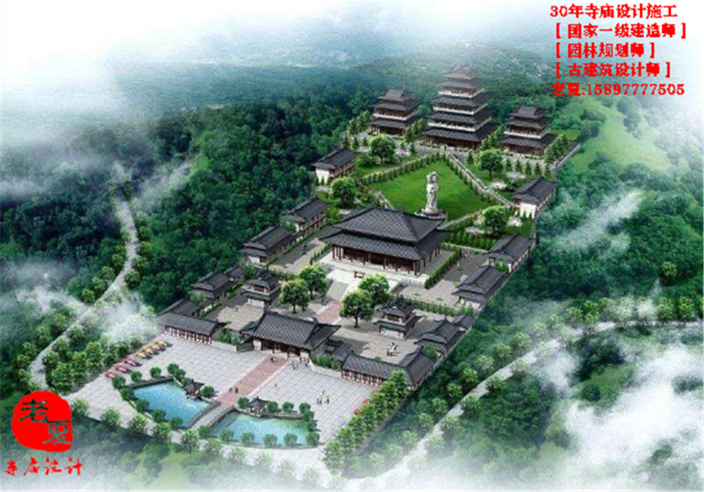 2022广东寺庙设计图
