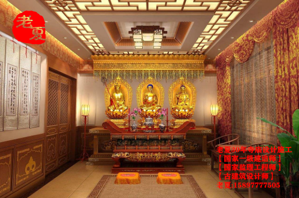 广东寺庙整体规划设计图纸，汕尾汕头寺庙设计效果图方案
