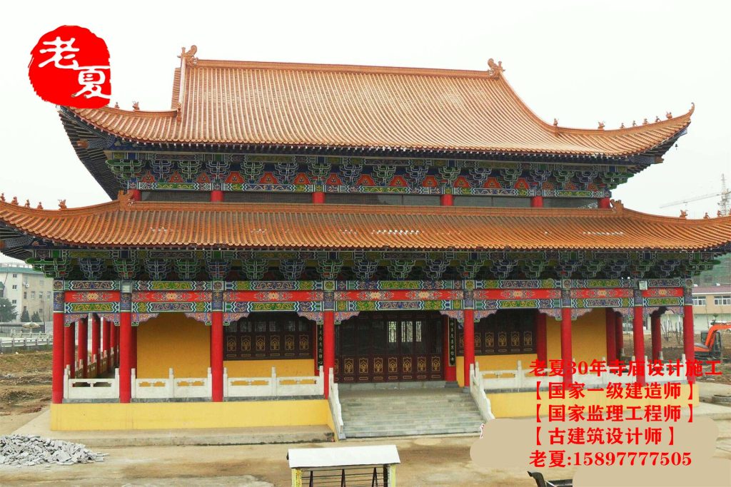 广东寺院规划设计图纸方案，广州深圳寺庙设计图纸