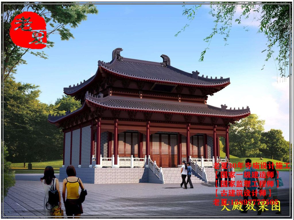 广东寺院整体规划设计图纸