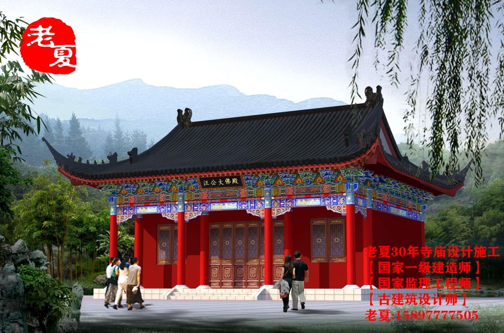 广州寺庙设计图纸方案